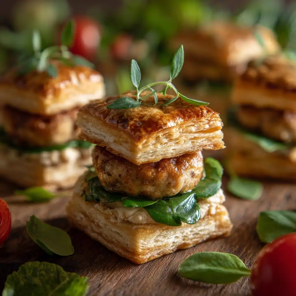 Cheese Puff Sliders Recipe - Recipe Image