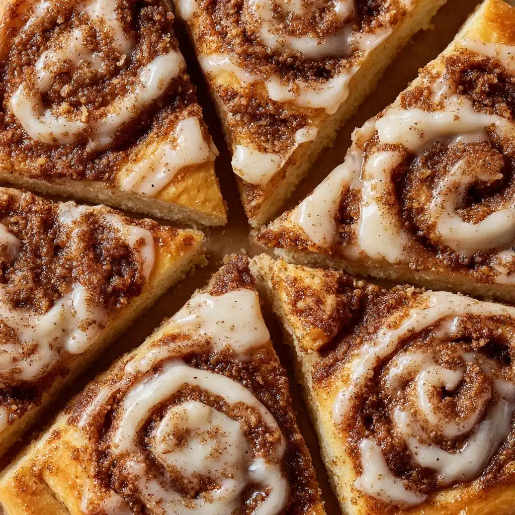 Cinnamon-Sugar Pizza Made with Crescent Rolls Recipe - Recipe Image