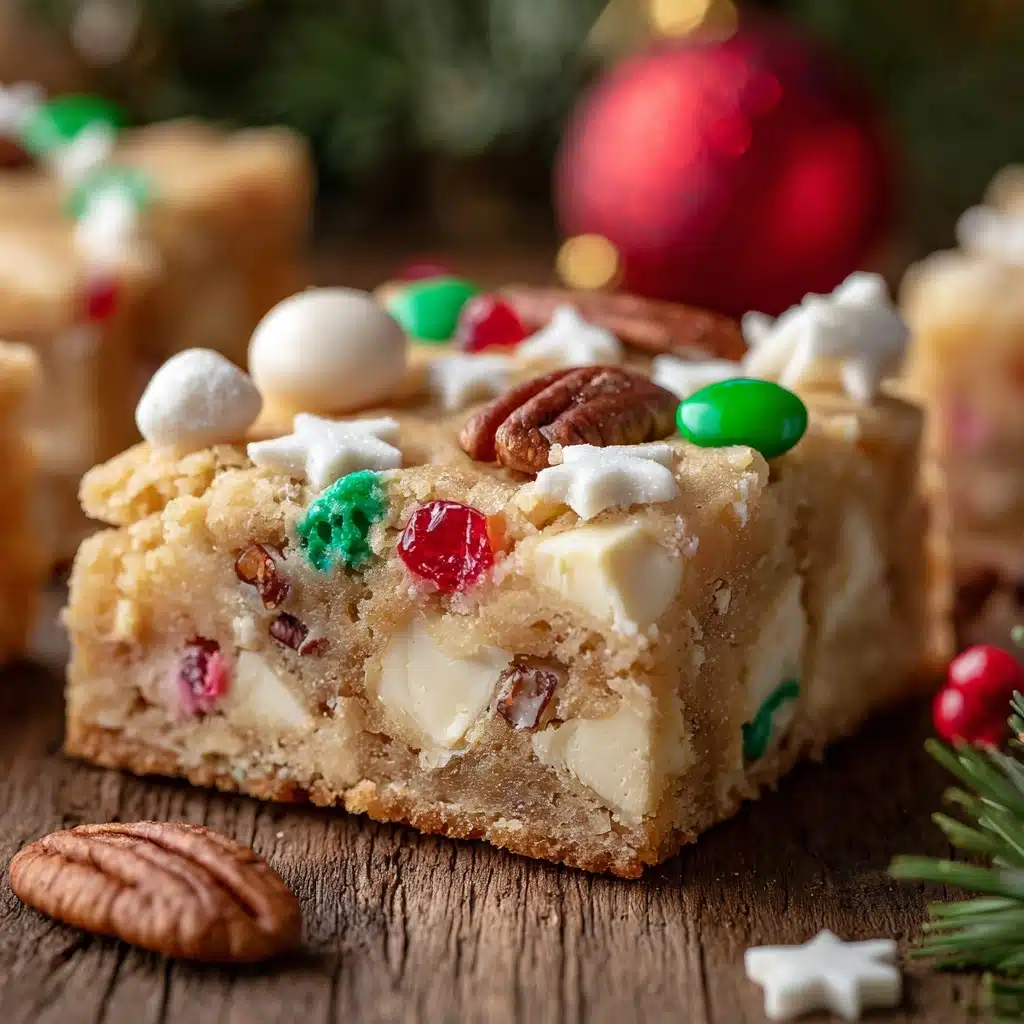 Christmas Cookie Bars Recipe - Recipe Image