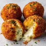 Cheesy Italian Arancini Balls Recipe