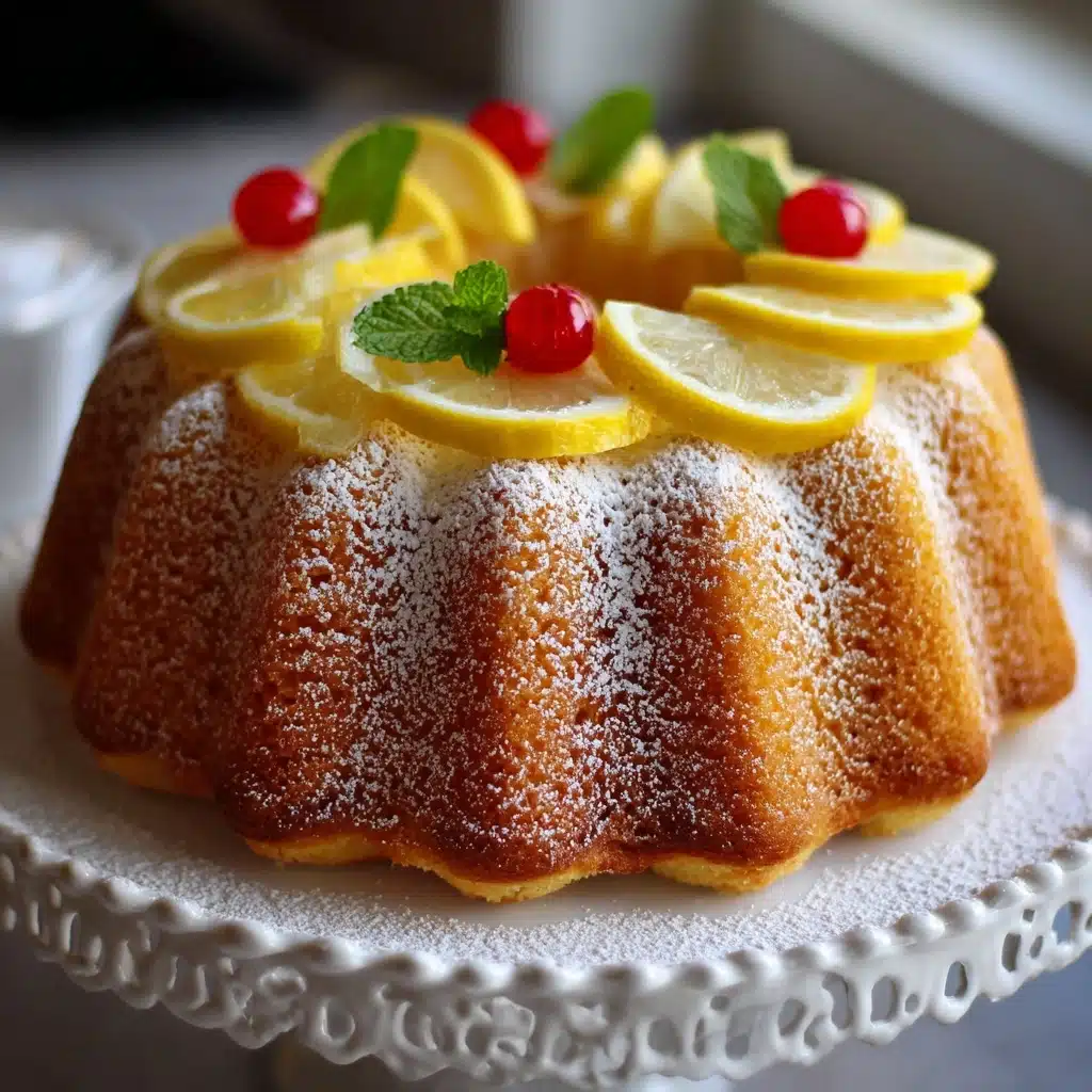 Extreme Lemon Bundt Cake Recipe