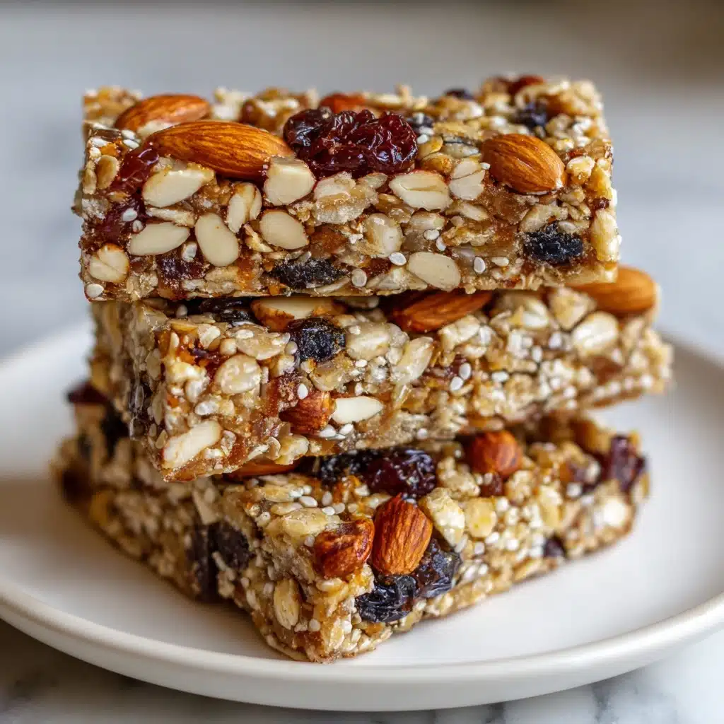Homemade Banana Granola Bars Recipe - Recipe Image