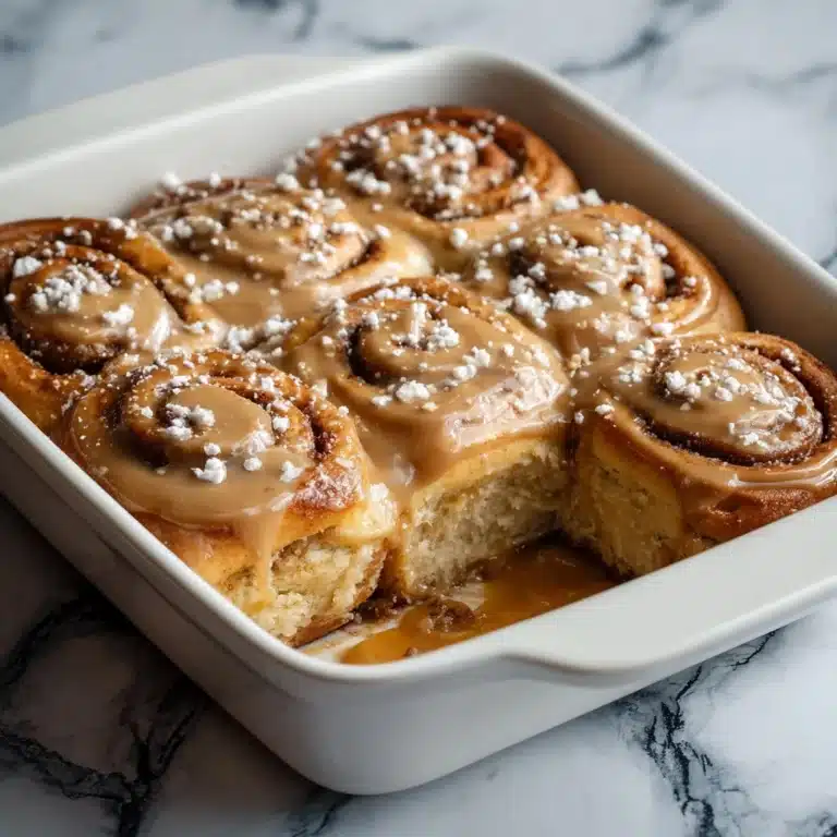 Maple Cinnamon Rolls Recipe