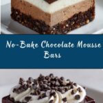 No-Bake Chocolate Mousse Bars Recipe