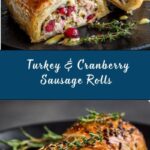 Turkey and Cranberry Sausage Rolls Recipe