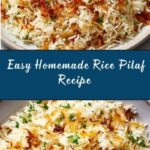 Homemade Rice Pilaf Recipe