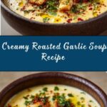 Creamy Roasted Garlic Soup Recipe
