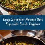 Zucchini Noodle Stir Fry Recipe