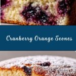 Cranberry Orange Sour Cream Scones Recipe