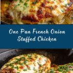 Easy One Pan French Onion Stuffed Chicken Recipe
