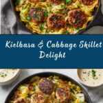 Kielbasa and Cabbage Skillet with Mustard Vinaigrette Recipe