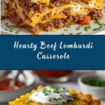 Beef Lombardi Casserole Recipe