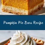Pumpkin Pie Bars Recipe