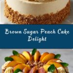 Easy Brown Sugar Peach Cake Recipe