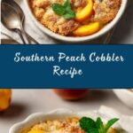 Southern Peach Cobbler Recipe