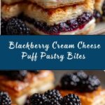 Blackberry Cream Cheese Puff Pastry Bites Recipe