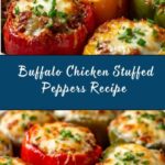 Buffalo Chicken Stuffed Peppers Recipe