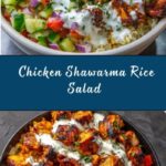 Chicken Shawarma Crispy Rice Salad Recipe