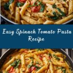 Spinach Tomato Pasta Recipe