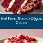 Homemade Red Velvet Brownie Dippers Recipe