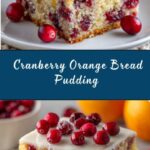 Cranberry Orange Bread Pudding Recipe