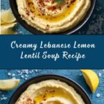 Lebanese Lemon Lentil Soup Recipe