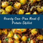 One-Pan Ground Meat and Potato Skillet Recipe
