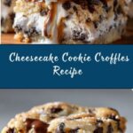 Crispy Cheesecake Cookie Croffles Recipe