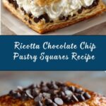 Ricotta Chocolate Chip Pastry Squares Recipe