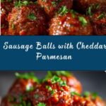 Balls Speckled with Cheddar and Parmesan Recipe