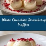 White Chocolate Strawberry Truffles Recipe
