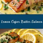 One-Pan Creamy Lemon Caper Butter Salmon Recipe