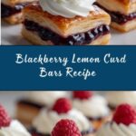 Blackberry Lemon Curd Bars Recipe