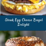 Steak Egg Cheese Bagel Recipe