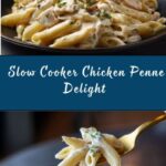 Slow Cooker Creamy Chicken and Penne Recipe
