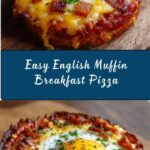 English Muffin Breakfast Pizza Recipe