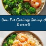 One-Pot Garlicky Shrimp & Broccoli Recipe