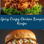 Spicy Crispy Chicken Burger Recipe