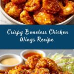 Boneless Chicken Wings – Delicious Chicken Wing Recipe