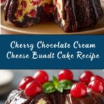 Cherry Chocolate Cream Cheese Bundt Cake Recipe
