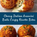 Cheesy Italian Arancini Balls Recipe