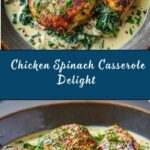 Creamy Chicken and Spinach Casserole Recipe