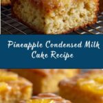 Pineapple Condensed Milk Cake Recipe