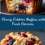 Cherry Cobbler Muffins Recipe