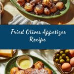Cheese Stuffed Fried Olives Appetizer Recipe