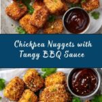 Crispy Chickpea Nuggets with BBQ Sauce Recipe
