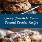 Chocolate Pecan Coconut Cookies Recipe