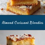 Almond Croissant Blondies Recipe