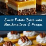 Sweet Potato Bites with Marshmallows & Pecans Recipe