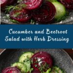 Crisp Cucumber and Beetroot Salad with Herb Dressing Recipe
